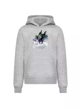 Пуловер F4NT4STIC Hoodie Disney Bsewichte Fearless, пятнистый серый