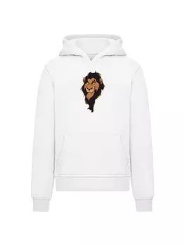 Пуловер F4NT4STIC Hoodie Disney Bsewichte Scar Big Face, белый