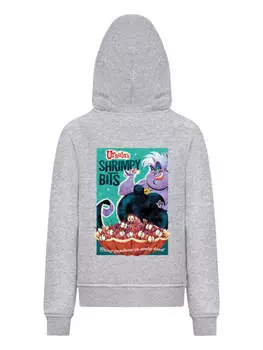 Пуловер F4NT4STIC Hoodie Disney Bsewichte Ursula Shrimpy Bits, пятнистый серый