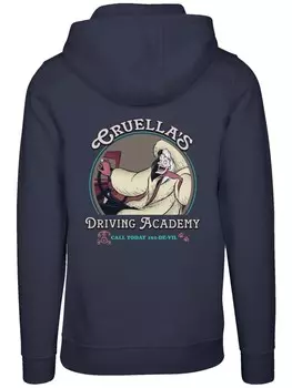 Пуловер F4NT4STIC Hoodie Disney Villians Cruella Driving Academy, цвет marineblau