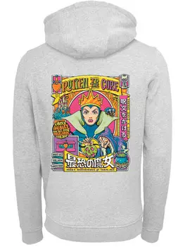 Пуловер F4NT4STIC Hoodie Disney Villians Rotten To The Core, пятнистый серый