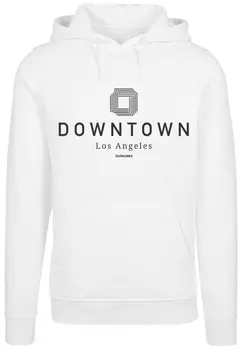 Пуловер F4NT4STIC Hoodie Downtown LA PLUSSIZE, белый