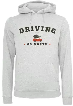 Пуловер F4NT4STIC Hoodie Driving Home Christmas, цвет grau meliert