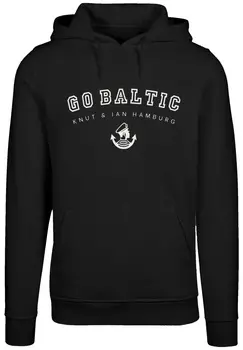 Пуловер F4NT4STIC Hoodie Go Baltic, черный