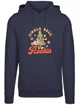 Пуловер F4NT4STIC Hoodie Jingle Bell Rockin Christmas, цвет marineblau