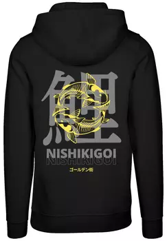 Пуловер F4NT4STIC Hoodie Koi Golden Gai, черный