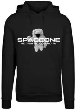 Пуловер F4NT4STIC Hoodie PHIBER SpaceOne Astronaut, черный