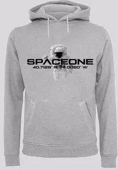 Пуловер F4NT4STIC Hoodie PHIBER SpaceOne Astronaut, цвет grau meliert