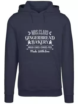 Пуловер F4NT4STIC Hoodie Santas Gingerbread Bakery Retro Christmas, цвет marineblau