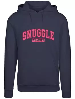 Пуловер F4NT4STIC Hoodie Snuggle Weather Cozy Winter Holiday, цвет marineblau