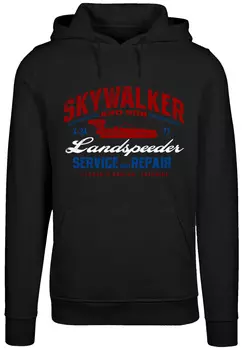 Пуловер F4NT4STIC Hoodie Star Wars Landspeeder, черный