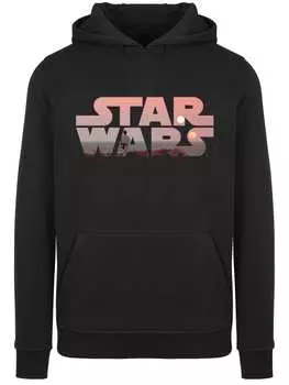 Пуловер F4NT4STIC Hoodie Star Wars Tatooine Logo, черный