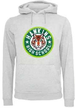 Пуловер F4NT4STIC Hoodie Stranger Things Hawkins Tiger Circle Netflix TV Series, цвет grau meliert