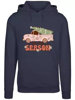 Пуловер F4NT4STIC Hoodie Tis The Season Christmas Drivin Home, цвет marineblau