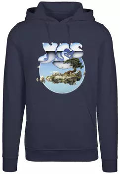 Пуловер F4NT4STIC Hoodie YES Chrome Island, темно синий