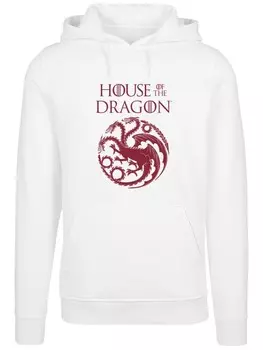Пуловер F4NT4STIC House Of The Dragon Targaryen Crest Logo, белый