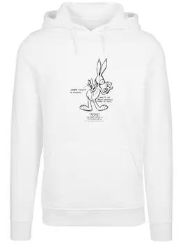 Пуловер F4NT4STIC Looney Tunes Bugs Bunny White Belly, белый