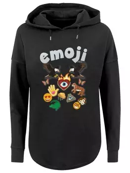 Пуловер F4NT4STIC Oversized emoji couture logo with icons, черный