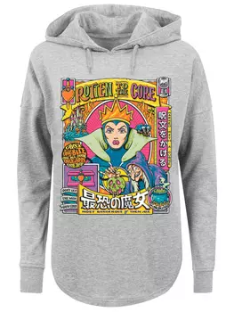Пуловер F4NT4STIC Oversized Hoodie Disney Villians Rotten To The Core, серый