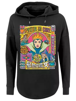 Пуловер F4NT4STIC Oversized Hoodie Disney Villians Rotten To The Core, черный