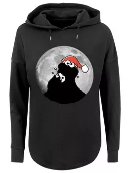 Пуловер F4NT4STIC Oversized Hoodie Krmelmonster Weihnachten, черный