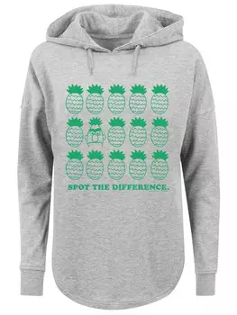 Пуловер F4NT4STIC Oversized Hoodie Sesamstrae Bert Spot, серый