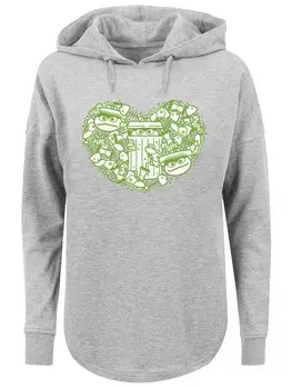 Пуловер F4NT4STIC Oversized Hoodie Sesamstrae Oscar hearty, серый
