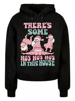 Пуловер F4NT4STIC Oversized Hoody Ho Ho Hos, цвет this House Funny Weihnachten Santaschwarz
