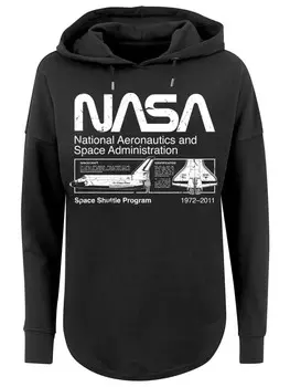 Пуловер F4NT4STIC Oversized NASA Classic Space Shuttle, черный