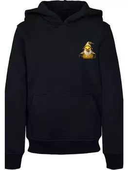 Пуловер F4NT4STIC Rubber Duck Wizard UNISEX, черный