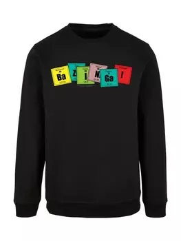 Пуловер F4NT4STIC Sweatshirt Big Bang Theory Bazinga Elements, черный