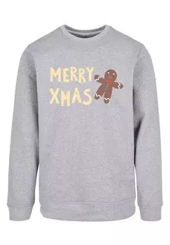 Пуловер F4NT4STIC Sweatshirt Gingerbread Lebkuchen, цвет grau meliert