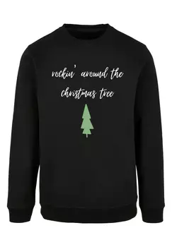 Пуловер F4NT4STIC Sweatshirt Rockin around the christmas tree, черный