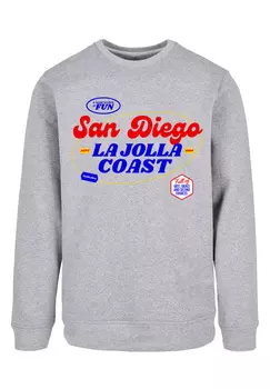 Пуловер F4NT4STIC Sweatshirt San Diego CREW, цвет grau meliert