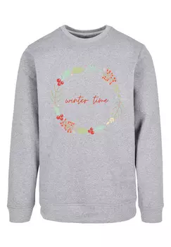 Пуловер F4NT4STIC Sweatshirt Winter Time, цвет grau meliert