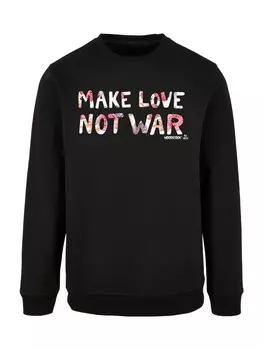 Пуловер F4NT4STIC Sweatshirt Woodstock Music Festival Peace Make Love Not War, черный