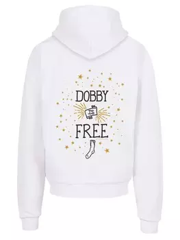 Пуловер F4NT4STIC Ultra Heavy Harry Potter Dobby Is Free, белый