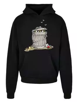 Пуловер F4NT4STIC Ultra Heavy Hoodie Sesamstrae Oscar Tresh Box, черный