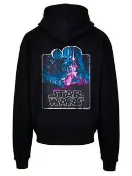 Пуловер F4NT4STIC Ultra Heavy Hoodie Star Wars Movie Poster, черный