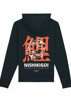 Пуловер F4NT4STIC Unisex Hoodie Nishikigoi Koi, черный