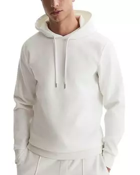 Пуловер Fabien с капюшоном REISS, цвет White