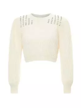 Пуловер Faina, белый