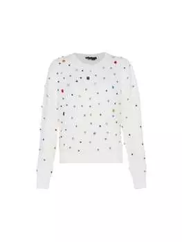 Пуловер faina, белый