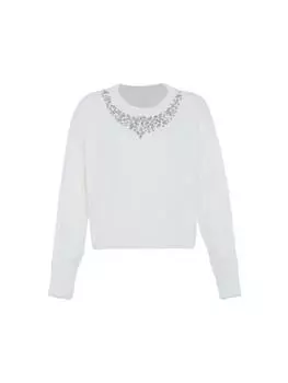 Пуловер faina, белый