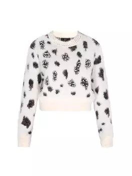 Пуловер faina, белый