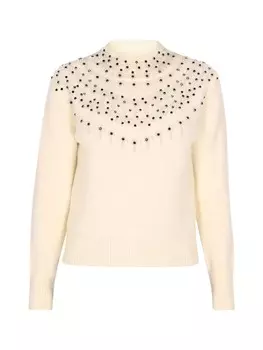 Пуловер faina, белый