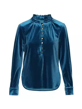 Пуловер faina Blouse, зеленый