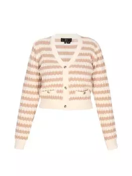 Пуловер faina Cardigan, цвет beige wollweiss