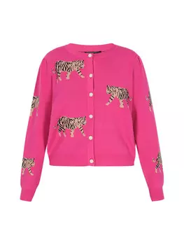 Пуловер faina Cardigan, розовый