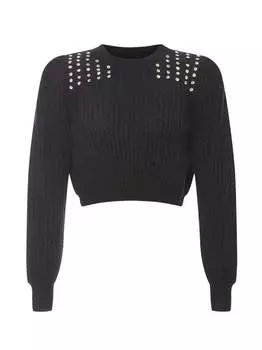 Пуловер Faina, черный